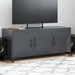 Dulap TV, antracit, 100,5x39x43,5 cm, oțel laminat la rece - WALTI WALTI