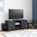 Dulap TV, antracit, 100,5x39x43,5 cm, oțel laminat la rece - WALTI WALTI
