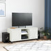 Dulap TV, alb, 100,5x39x43,5 cm, oțel laminat la rece - WALTI WALTI