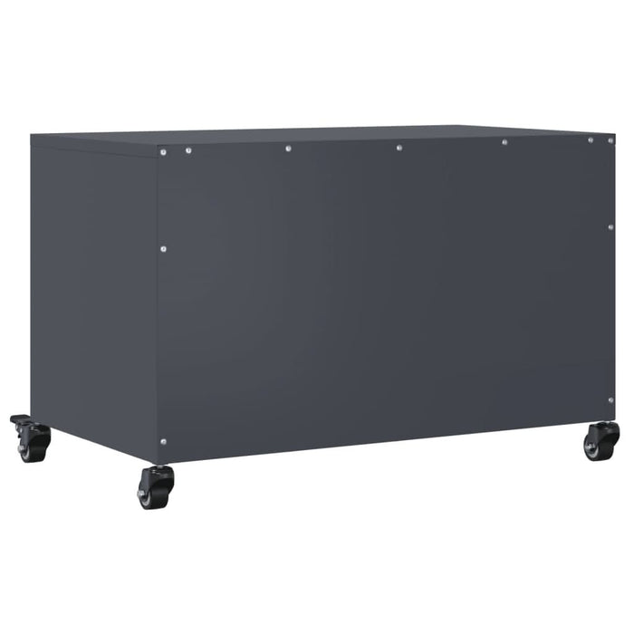 Dulap TV, antracit, 68x39x43,5 cm, oțel laminat la rece - WALTI WALTI