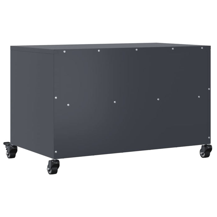 Dulap TV, antracit, 68x39x43,5 cm, oțel laminat la rece - WALTI WALTI