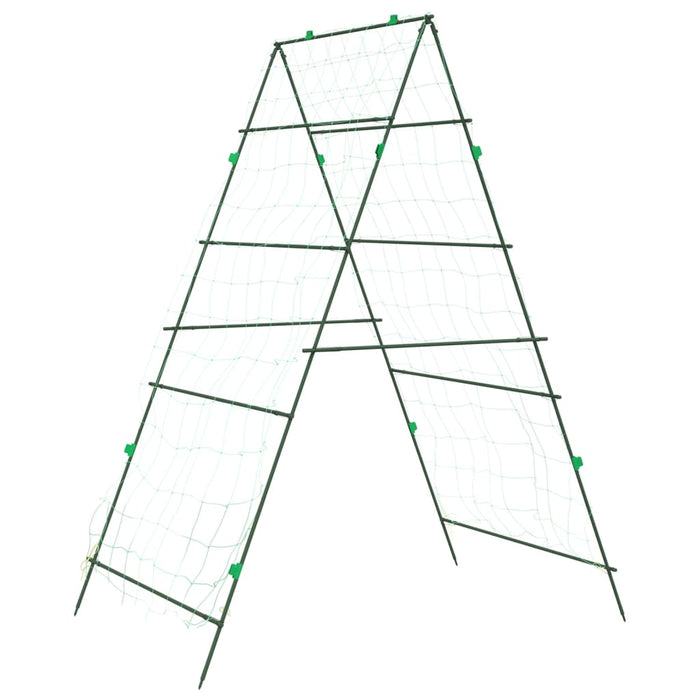 Spalier grădină plante cățărătoare, cadru A 99x90x175,5 cm oțel - WALTI WALTI