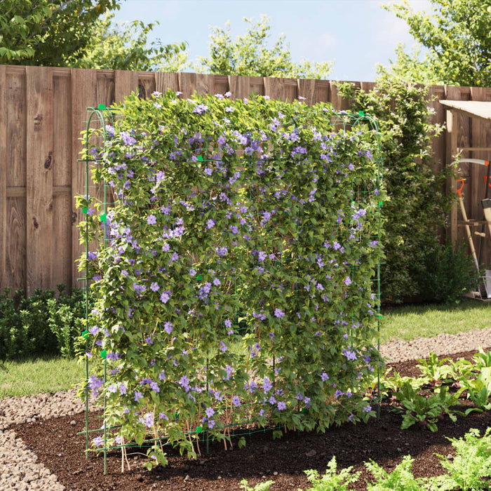 Spalier grădină plante cățărătoare cadru U 181x31x182,5 cm oțel - WALTI WALTI