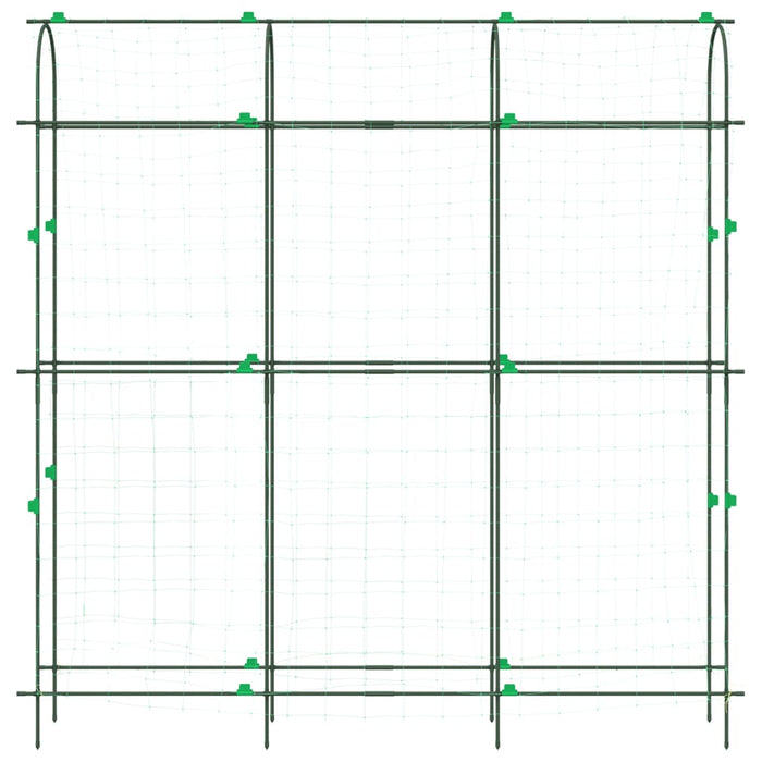Spalier grădină plante cățărătoare cadru U 181x31x182,5 cm oțel - WALTI WALTI