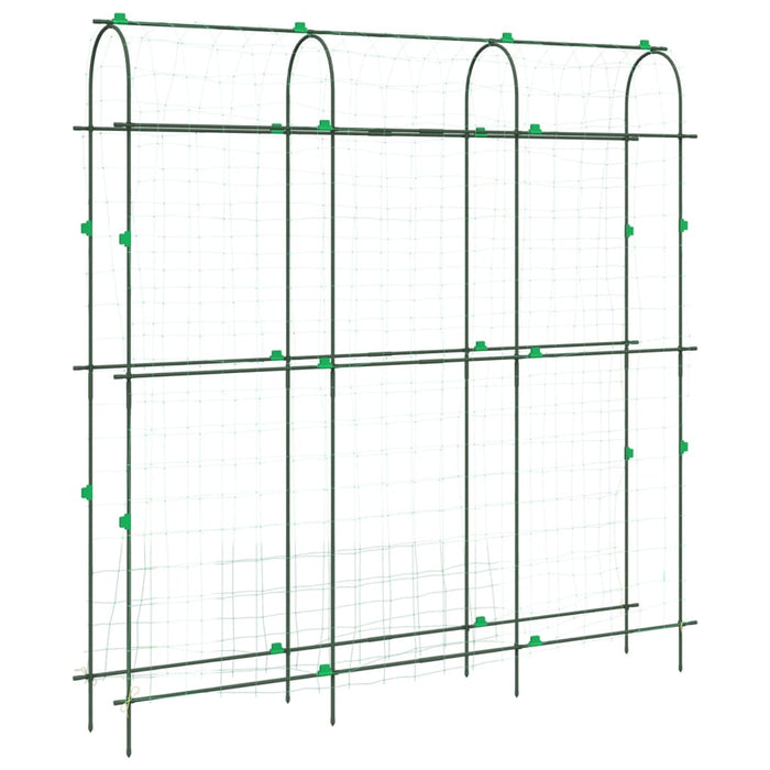 Spalier grădină plante cățărătoare cadru U 181x31x182,5 cm oțel - WALTI WALTI