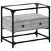 Dulap TV blat sticlă, gri sonoma, 60x35x51 cm lemn prelucrat - WALTI WALTI