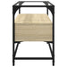 Dulap TV blat sticlă, stejar sonoma, 80x35x51 cm lemn prelucrat - WALTI WALTI