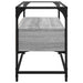 Dulap TV blat sticlă, gri sonoma, 80x35x51 cm lemn prelucrat - WALTI WALTI