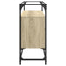 Dulap, blat din sticlă stejar sonoma 98x35x81 cm lemn prelucrat - WALTI WALTI