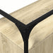 Dulap, blat din sticlă stejar sonoma 98x35x81 cm lemn prelucrat - WALTI WALTI