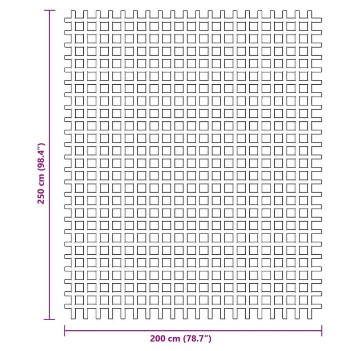 Covor pentru cort, antracit, 2,5x2 m - WALTI WALTI
