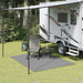 Covor pentru cort, antracit, 2,5x2 m - WALTI WALTI