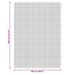Covor pentru cort, antracit, 3,5x2,5 m - WALTI WALTI