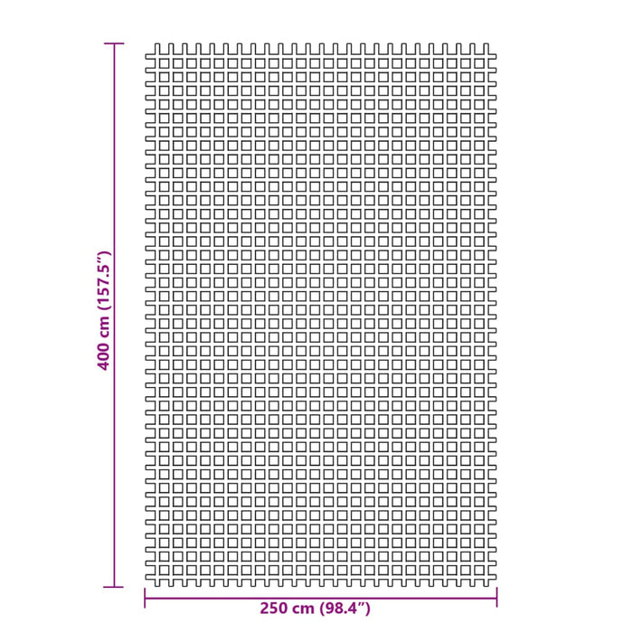 Covor pentru cort, antracit, 4x2,5 m - WALTI WALTI