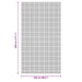 Covor pentru cort, antracit, 4,5x2,5 m - WALTI WALTI