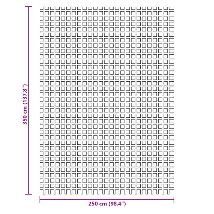 Covor pentru cort, albastru, 3,5x2,5 m - WALTI WALTI