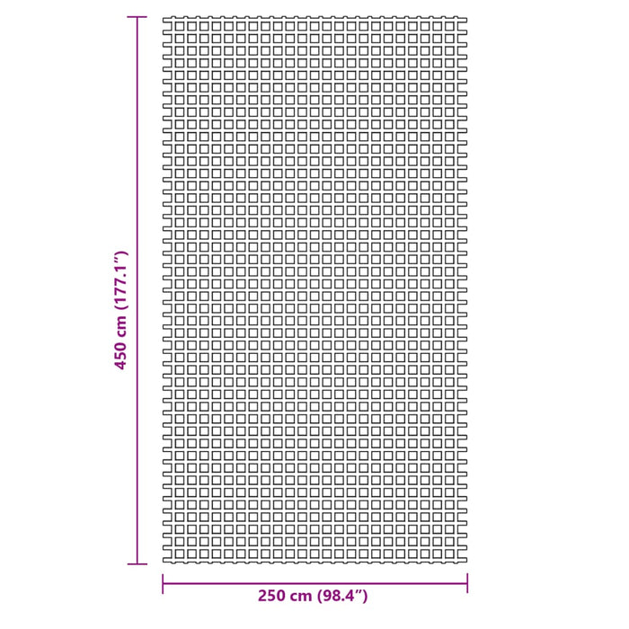 Covor pentru cort, albastru, 4,5x2,5 m - WALTI WALTI