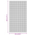 Covor pentru cort, albastru, 4,5x2,5 m - WALTI WALTI