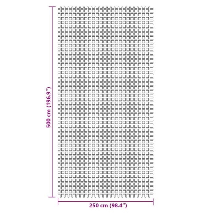 Covor pentru cort, albastru, 5x2,5 m - WALTI WALTI