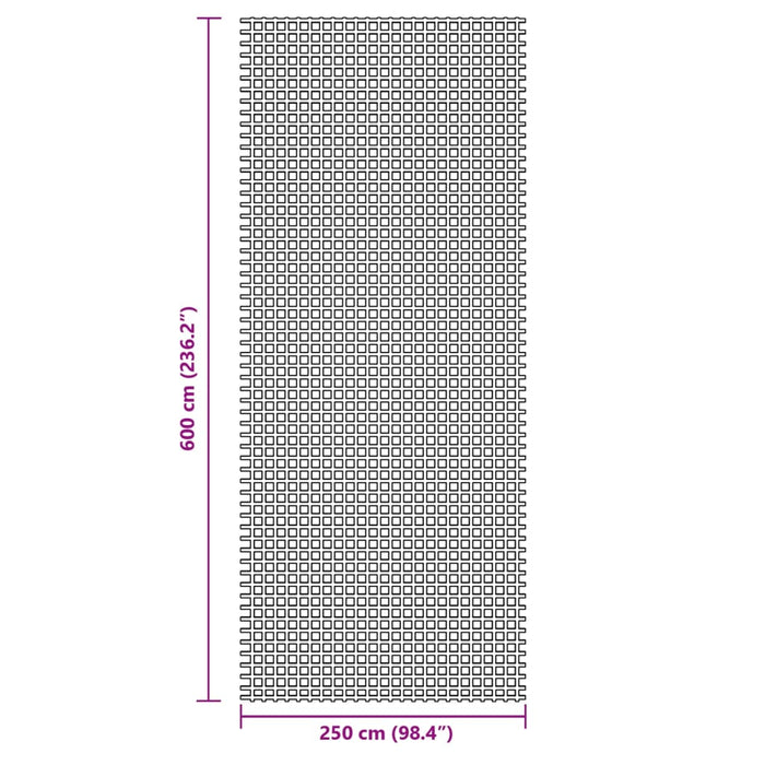 Covor pentru cort, albastru, 6x2,5 m - WALTI WALTI