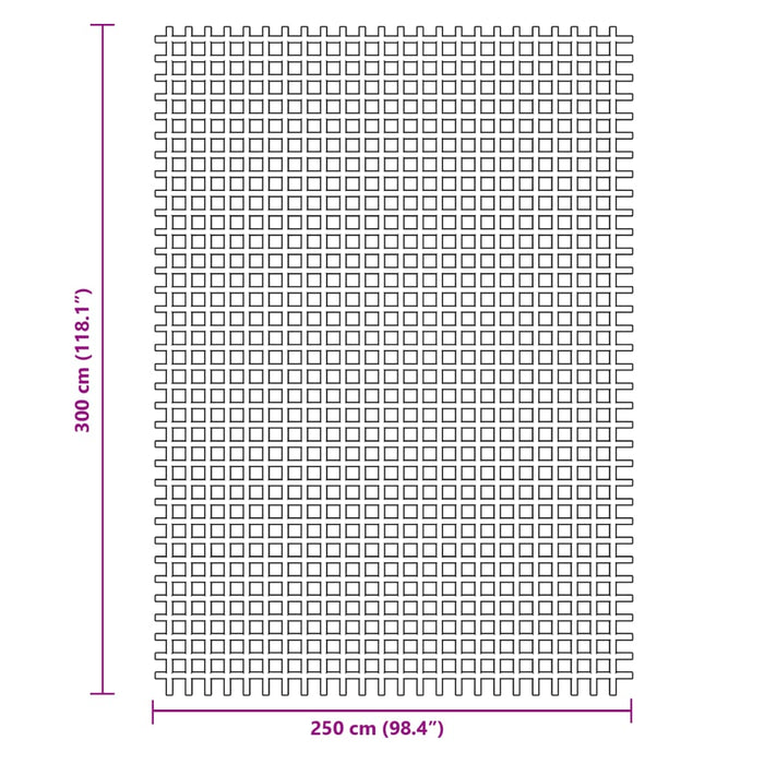 Covor pentru cort, verde, 3x2,5 m - WALTI WALTI