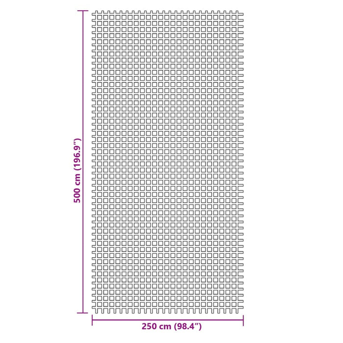 Covor pentru cort, verde, 5x2,5 m - WALTI WALTI