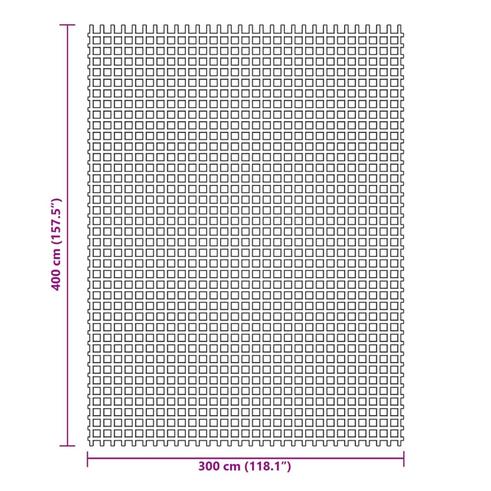 Covor pentru cort, verde, 4x3 m - WALTI WALTI