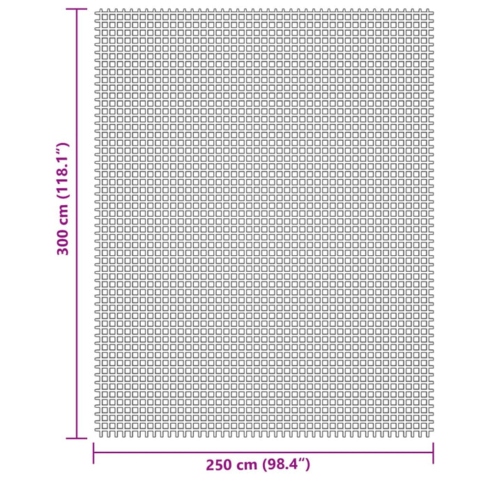 Covor pentru cort, crem, 3x2,5 m WALTI