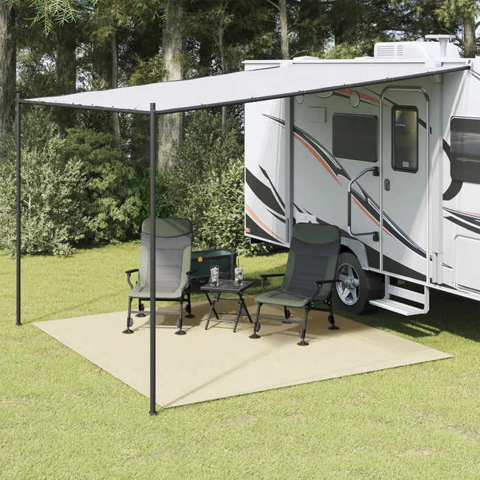 Covor pentru cort, crem, 4x3 m WALTI
