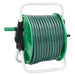 Tambur pentru furtun autonom, verde, cu furtun PVC de 20 m - WALTI WALTI