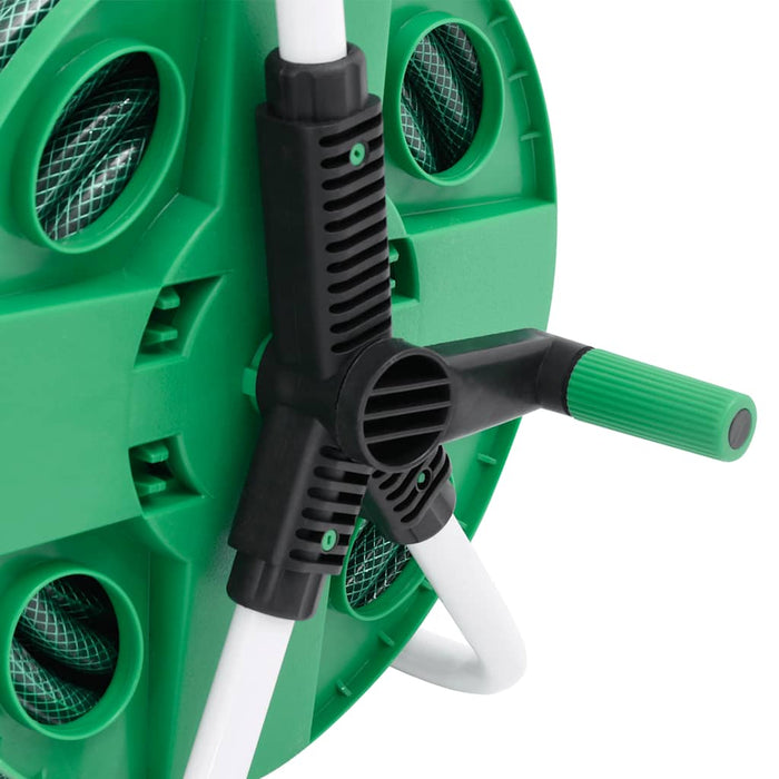 Tambur furtun autonom verde set racorduri furtun 0,5" 50 m PVC - WALTI WALTI