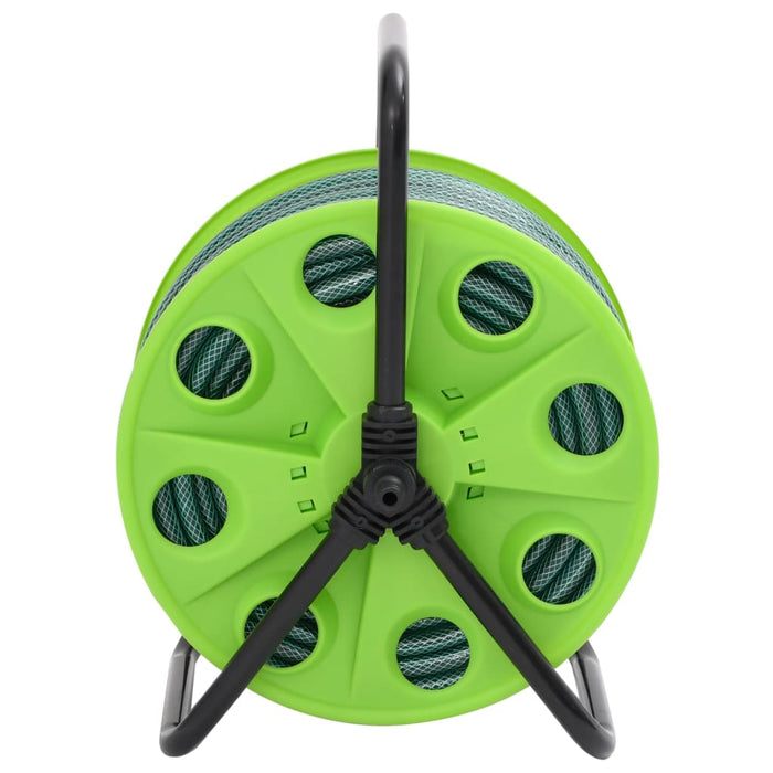 Tambur pentru furtun autonom, verde, cu furtun PVC de 20 m - WALTI WALTI