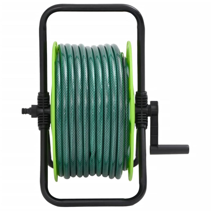 Tambur pentru furtun autonom, verde, cu furtun PVC de 30 m - WALTI WALTI