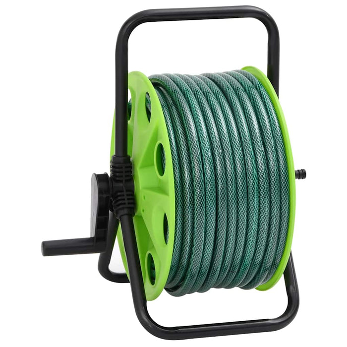 Tambur furtun autonom verde set racorduri furtun 0,5" 20 m PVC - WALTI WALTI