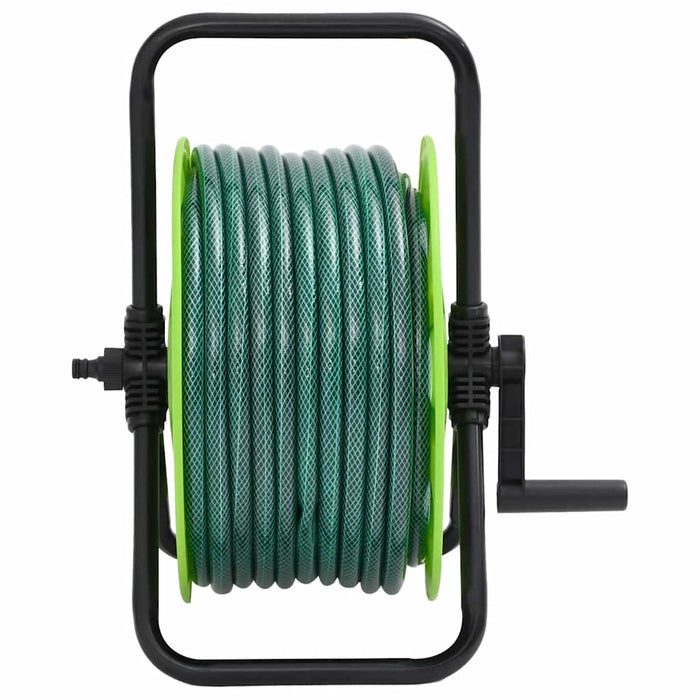 Tambur furtun autonom verde set racorduri furtun 0,5" 30 m PVC - WALTI WALTI