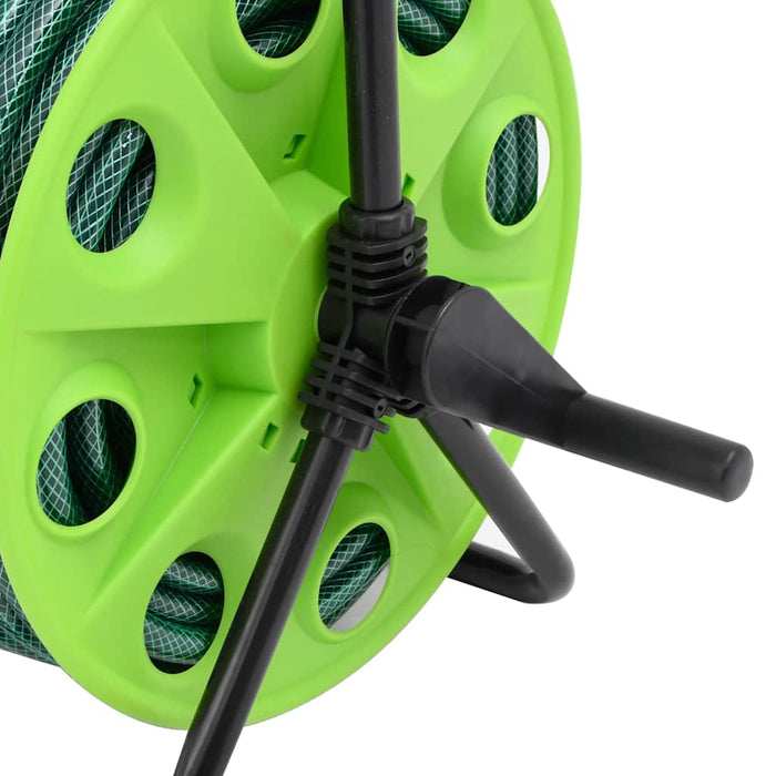 Tambur furtun autonom verde set racorduri furtun 0,5" 30 m PVC - WALTI WALTI
