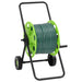 Cărucior tambur pentru furtun, verde, cu furtun PVC de 30 m - WALTI WALTI