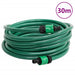 Cărucior tambur pentru furtun, verde, cu furtun PVC de 30 m - WALTI WALTI