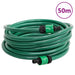 Cărucior tambur pentru furtun, verde, cu furtun PVC de 50 m - WALTI WALTI