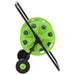 Cărucior tambur furtun verde set racorduri furtun 0,5" 50 m PVC - WALTI WALTI