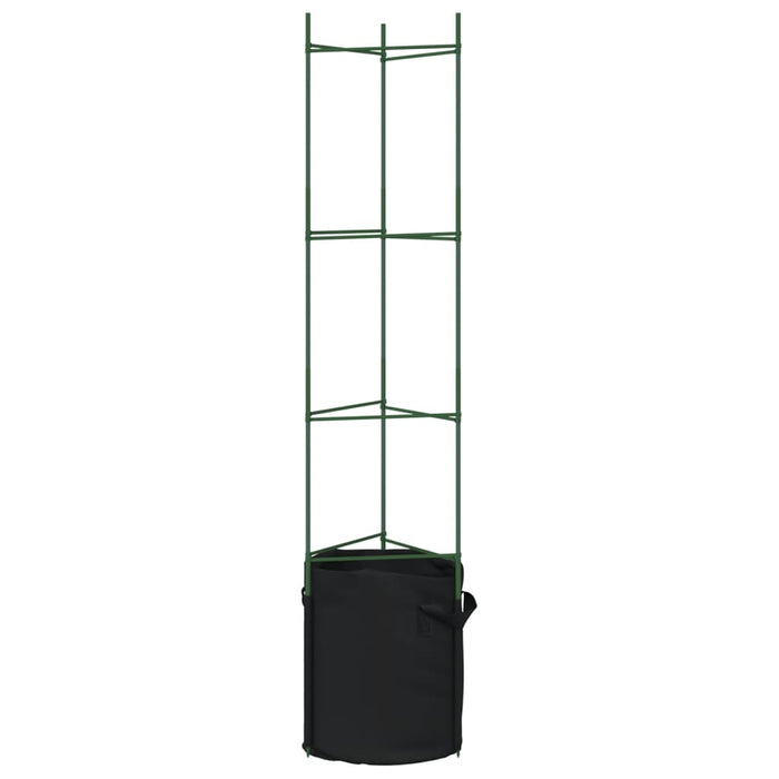 Suport pentru roșii cu saci de plante 6 buc., 154 cm oțel și PP WALTI