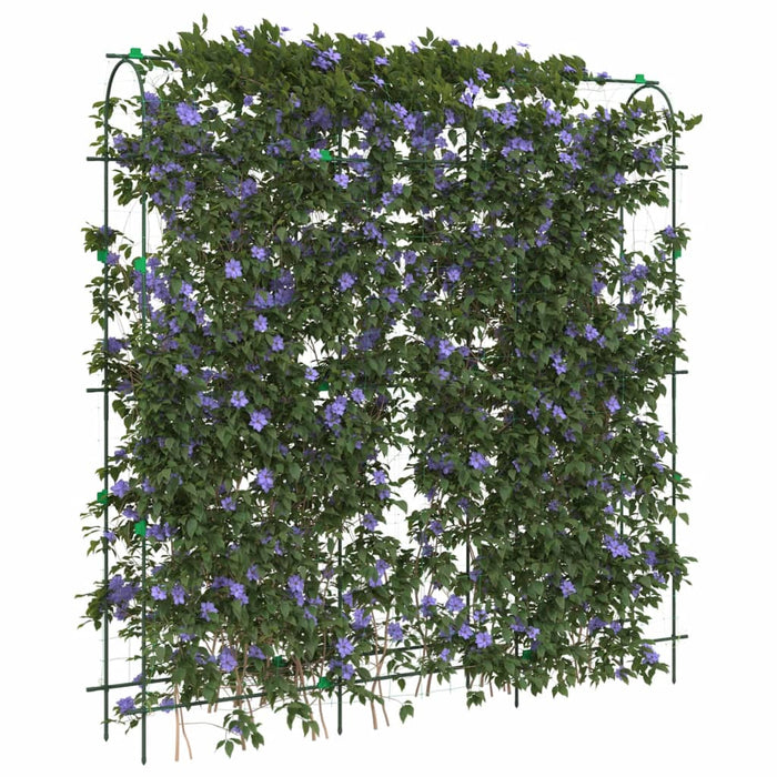 Spaliere de grădină plante cățărătoare 2 buc. oțel, cu cadru U - WALTI WALTI