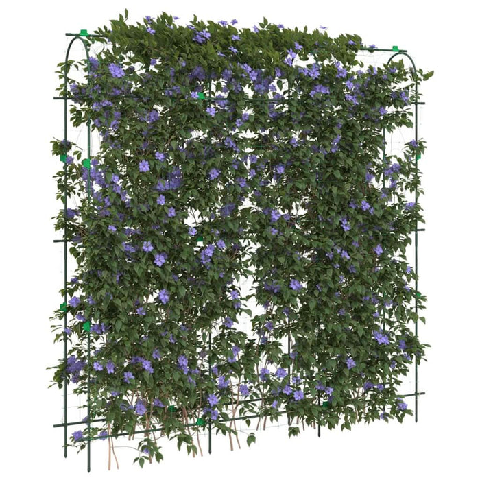Spaliere de grădină plante cățărătoare 4 buc. oțel, cu cadru U - WALTI WALTI