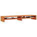 Stand pentru monitor, maro ceruit, 100x24x13 cm, lemn masiv pin - WALTI WALTI