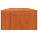 Stand pentru monitor, maro ceruit, 100x24x13 cm, lemn masiv pin - WALTI WALTI