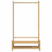 Cuier pentru haine cu rafturi, 103x40x183 cm, bambus - WALTI WALTI