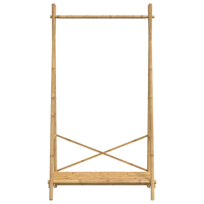 Cuier pentru haine cu raft, 102x50x190 cm, bambus - WALTI WALTI