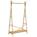 Cuier pentru haine cu raft, 102x50x190 cm, bambus - WALTI WALTI