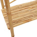 Cuier pentru haine cu raft, 102x50x190 cm, bambus - WALTI WALTI