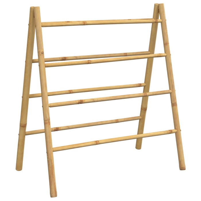 Scară dublă pentru prosoape cu 4 trepte, 90x50x100 cm, bambus - WALTI WALTI